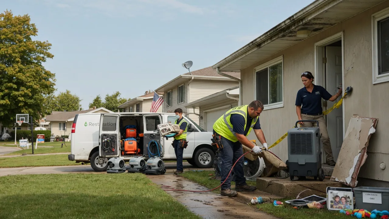 Water Damage Restoration in Maplewood, OH near me